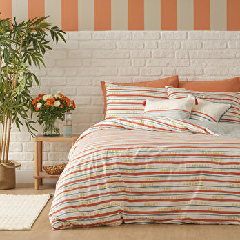 %100 Pamuk Ranforce Serenity King Size Nevresim Seti (240x220 cm)