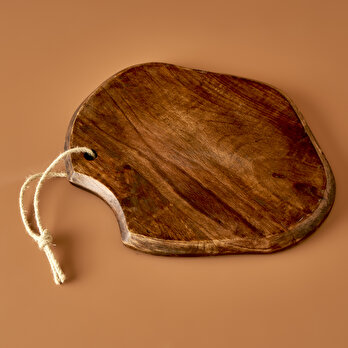 Craft Sunum Tabağı Naturel (33x27x2 cm)