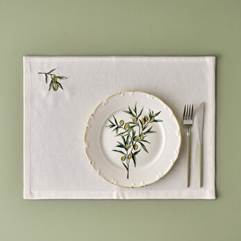 Olive Amerikan Servis Krem (35x45 cm)